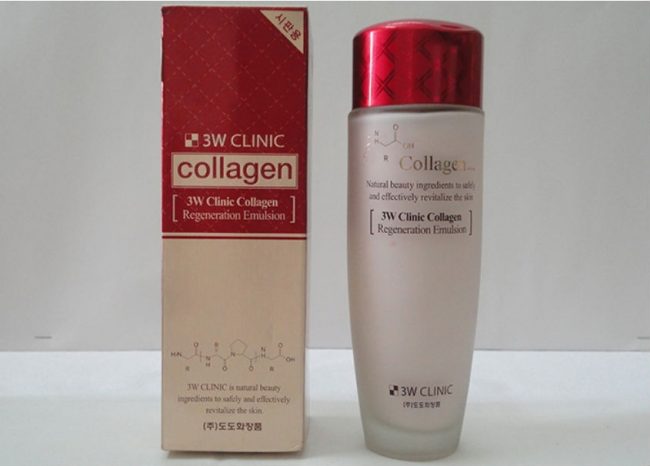 Nước hoa hồng 3W Clinic Collagen Regeneration Softerner 150ml