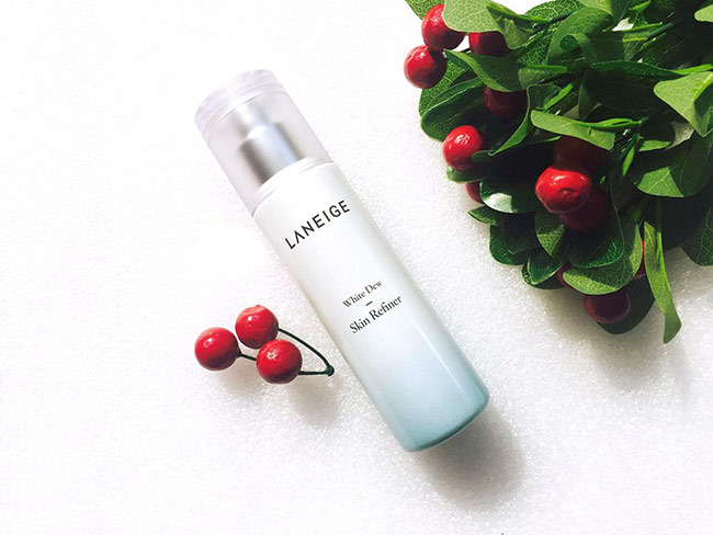 Nước hoa hồng Laneige White Dew Skin Refiner 120ml