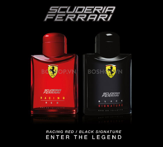 Nước hoa nam Ferrari Scuderia Racing Red EDT 125ml Tester nhóm hương gỗ