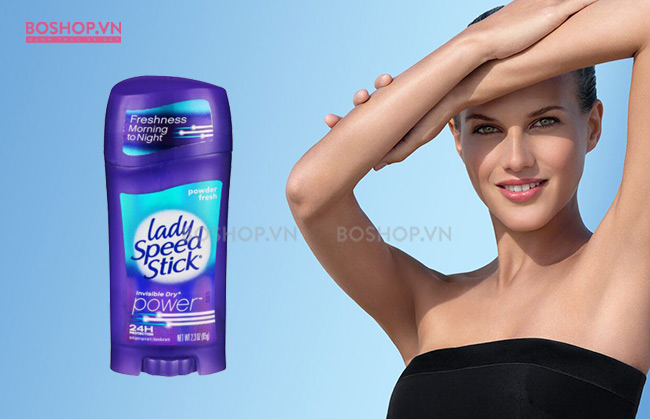 Sáp khử mùi Lady Speed Stick Power Fresh loại bỏ mùi hôi khó chịu dưới cánh tay