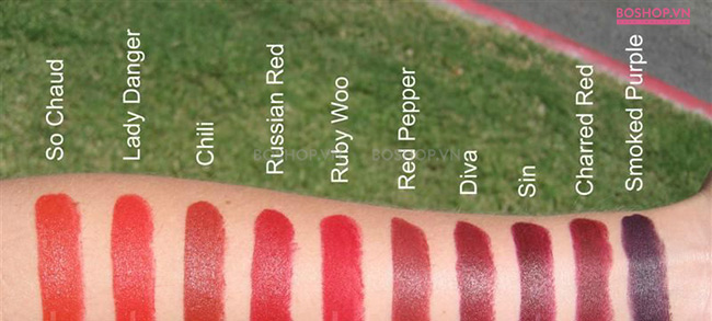 Son Lì MAC Retro Matte Lipstick đa dạng tone màu cho phái đẹp lựa chọn