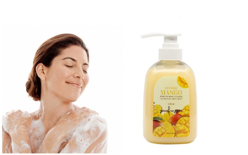 Sữa tắm hương nước hoa 3W Clinic I’m Fresh Mango Purfume 500ml 