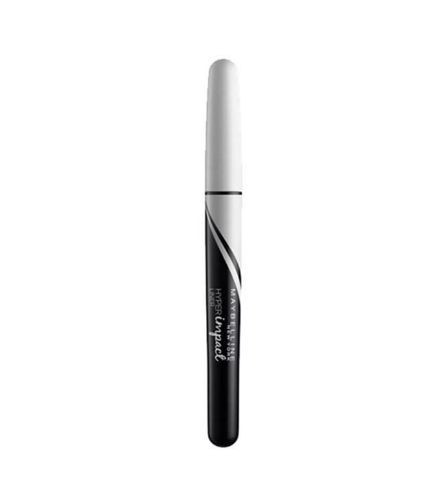 Bút kẻ mắt dạ Maybelline Hyper Impact Liner màu mực đen tuyền ấn tượng giúp đường kẻ trở nên sắc sảo hơn