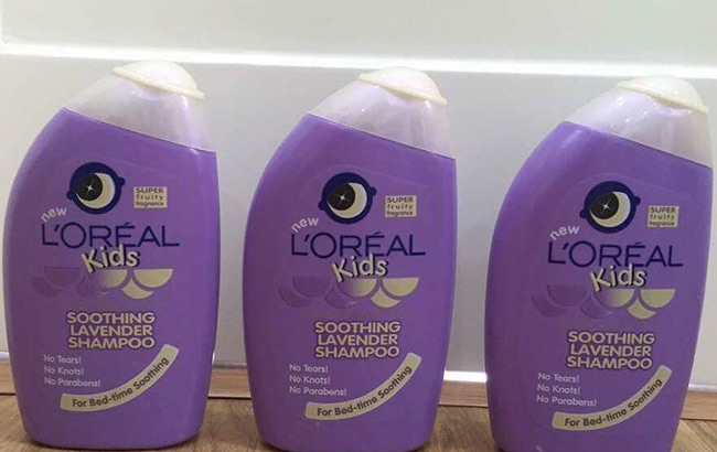 Dầu gội trẻ em L’Oreal Kids Lavender 250ml hương thơm lavender dịu nhẹ