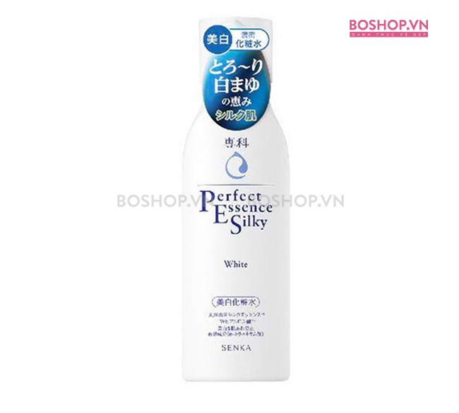 Dưỡng trắng da Senka Perfect Essence Silky White 200ml