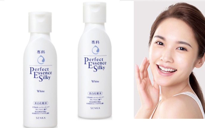 Dưỡng trắng da Senka Perfect Essence Silky White 200ml
