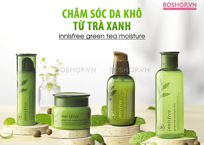 Bộ sưu tập chăm sóc da khô nhà Innisfree