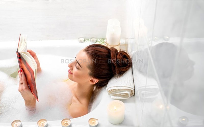 Gel tắm Bath & Body Works Sleep Lavender Chamomile hương thơm dịu nhẹ giúp bạn thư giãn