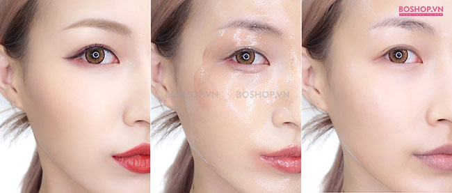 Nhẹ nhàng tẩy đi bụi bẩn, lớp trang điểm và bổ sung độ ẩm cho da