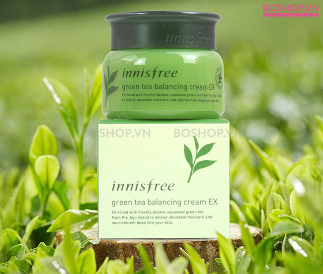 Kem dưỡng Innisfree Green Tea Balancing Cream EX 50ml