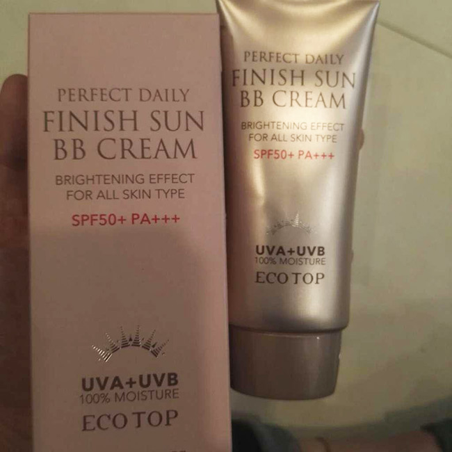 Kem nền Eco Top Perfect Daily Finish Sun BB Cream 50ml an toàn cho da