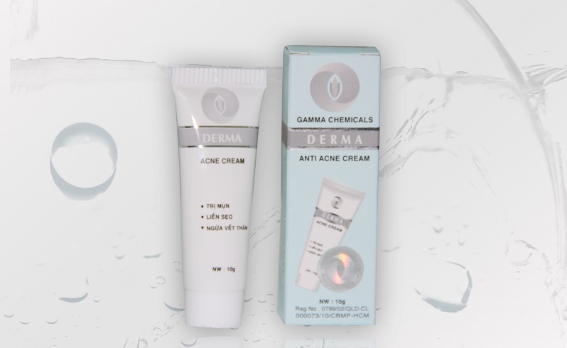 Kem trị mụn Gamma Derma Anti Acne 10gr - Dẹp tan nỗi lo về mụn
