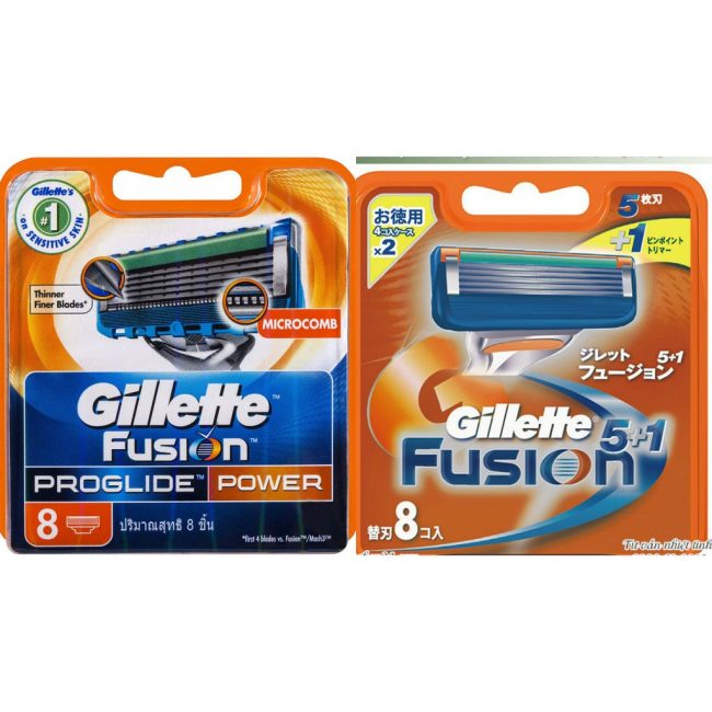 Lưỡi dao cạo râu Gillette Fusion Proglide lướt nhanh, nhẹ nhàng tạo sự dễ chịu cho làn da