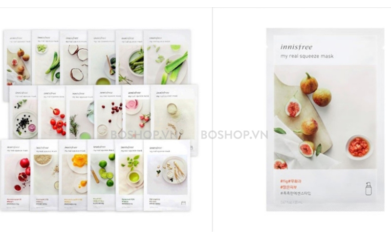 Innisfree My Real Squeeze Mask Fig chiết xuất từ quả vả nguyên chất 