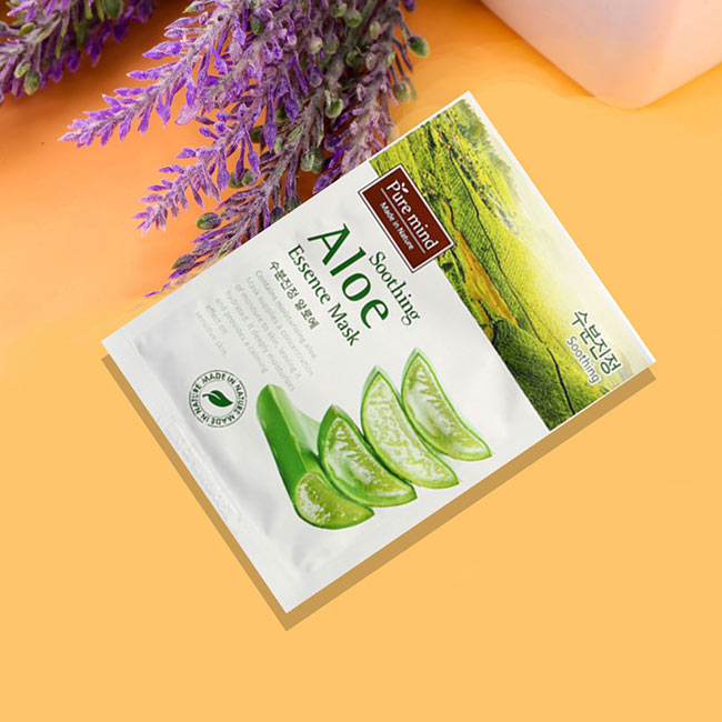 Mặt nạ làm dịu da Pure Mind Soothing Aloe Essence Mask