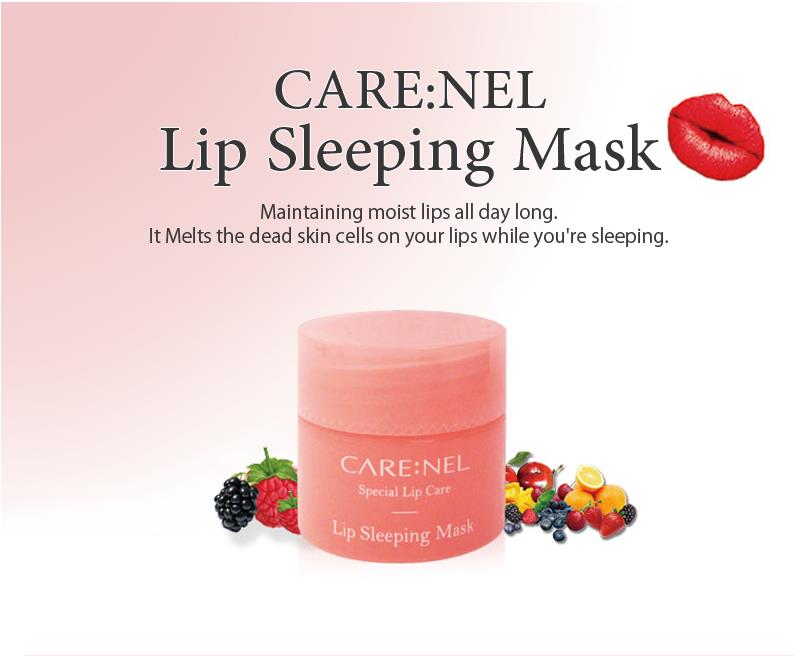  Mặt nạ cho môi CARE:NEL Lip Sleeping Mask thương hiệu Hàn Quốc