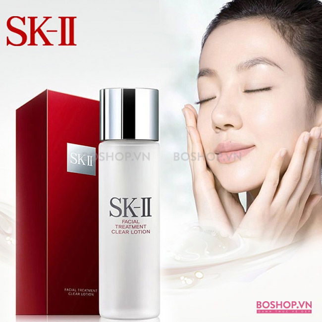 Nước hoa hồng SK-II Facial Treatment Clear Lotion hỗ trợ làm trắng, cấp ẩm cho da