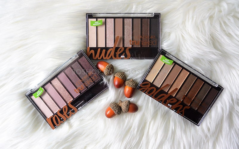 Phấn mắt Covergirl Trunaked tone Goldens với 8 màu đa dạng
