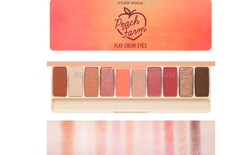 Phấn mắt Etude House Play Color Eyes #Peach Farm ngọt ngào, dễ thương