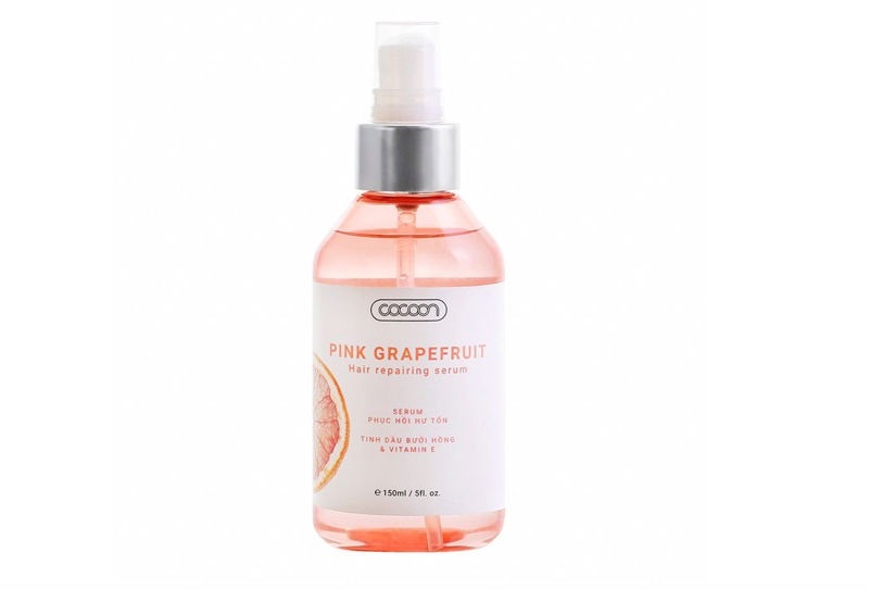 Serum dưỡng tóc Cocoon Pink Grapefruit 150ml bổ sung dưỡng chất nuôi dưỡng tóc từ gốc tới ngọn