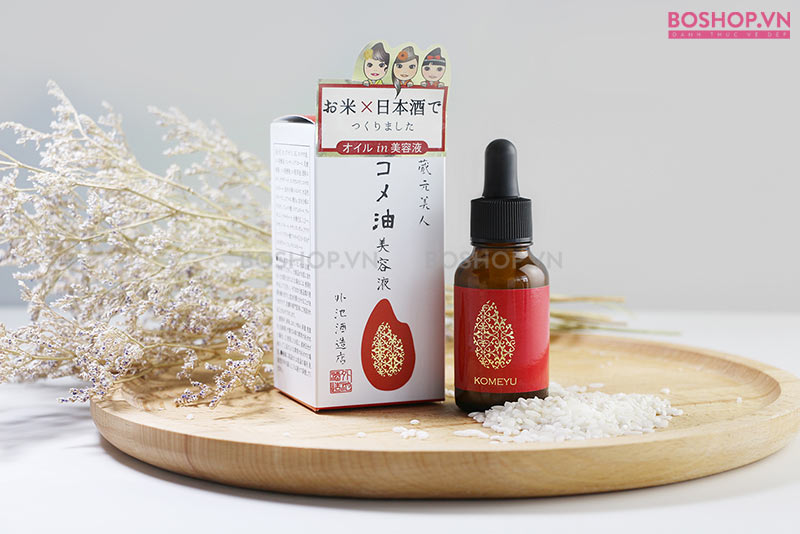 Serum làm sáng da Kuramoto Bijin Komeyu Rice Oil 30ml