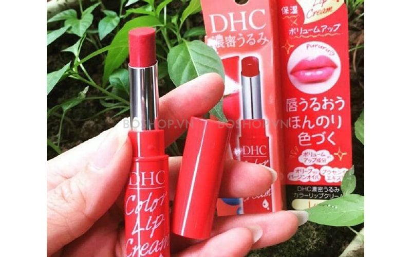 Son dưỡng DHC Color Lip Cream Red tone đỏ nhẹ nhàng