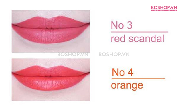 Son lì Ecosy Nature Lipstick The Collagen No.03 tone đỏ nữ tính