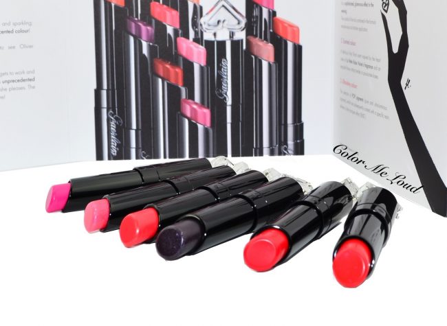 Son lì Guerlain La Petite Robe Noire Shiny #20 Poppy Cap tông màu đỏ