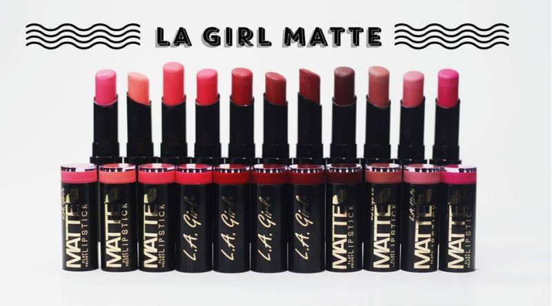 Son lì L.A. Girl Matte Flat Velvet Lipstick GLC812 Snuggle chất son mịn mượt, giữ màu lâu trôi