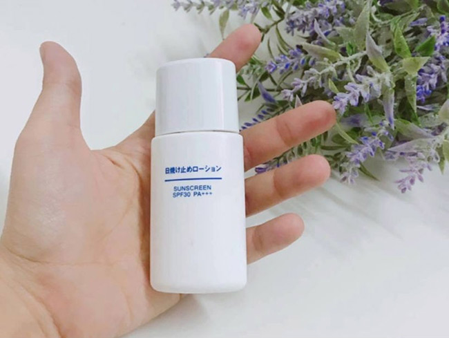 Sữa chống nắng Muji Sunscreen Lotion SPF 30 PA+++ 30ml bảo vệ da khỏi tia UV