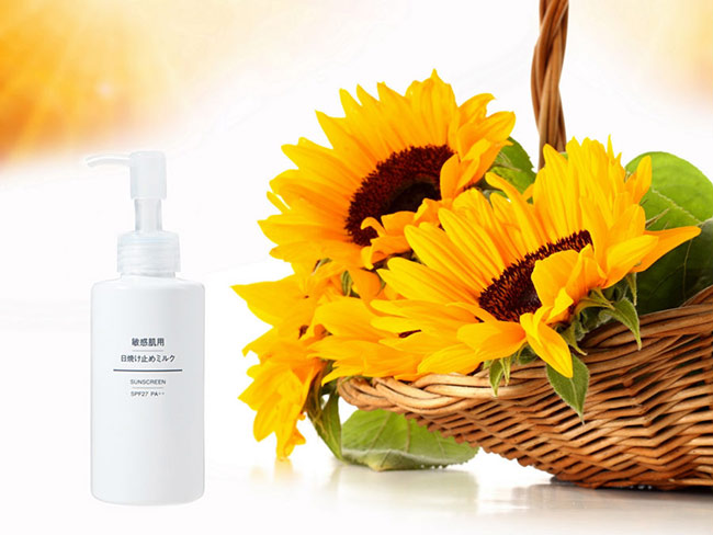 Sữa chống nắng Muji Sunscreen Milk SPF 27 PA 150ml