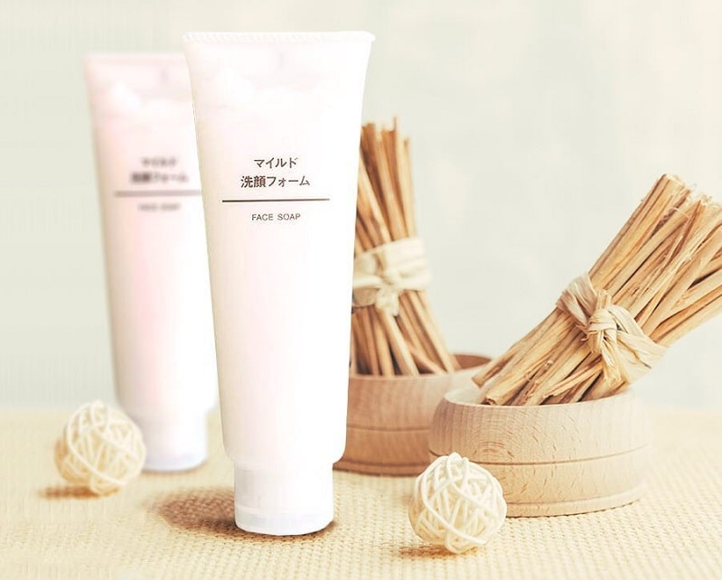 Sữa rửa mặt da nhạy cảm Muji Mild 120gr