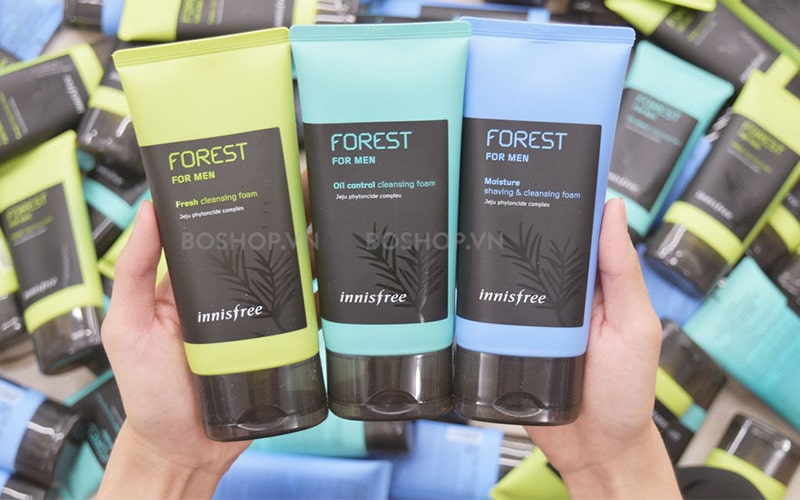 Bộ sưu tập dưỡng da cho nam Innisfree Forest For Men