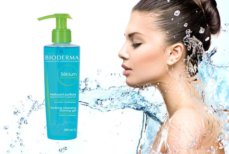 Sữa rửa mặt tạo bọt Bioderma Sébium Gel là ứng viên đầy tiềm năng dành cho da dầu, mụn.