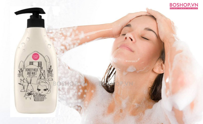 Sữa tắm Cathy Doll Donkey Milk & Malt 450ml 