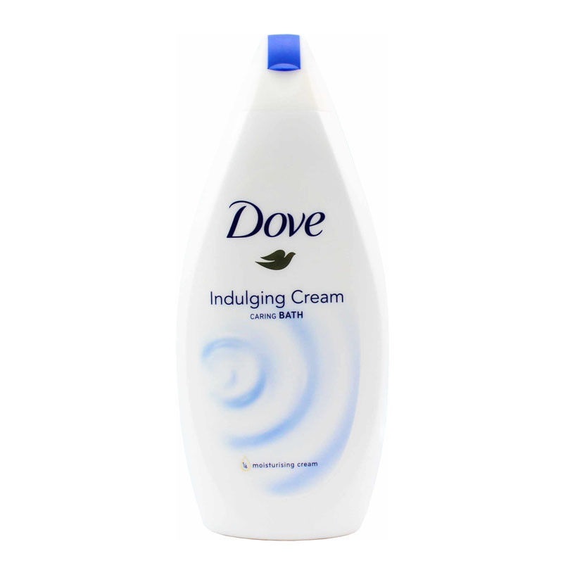 Sữa tắm Dove Caring Bath Indulging Cream 750ml mang lại làn da mịn màng