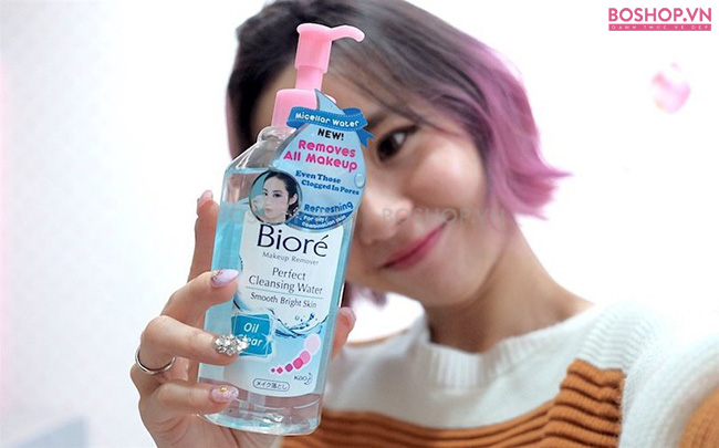 Tẩy trang Bioré Perfect Cleansing Water 300ml cho da dầu và da hỗn hợp