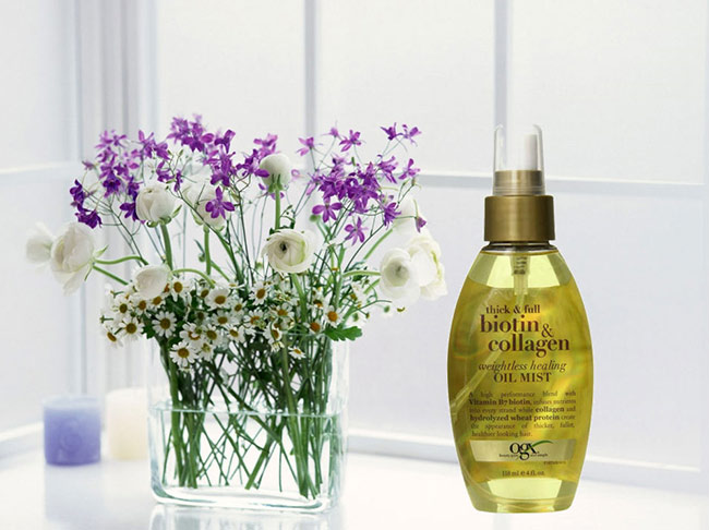 Xịt dưỡng tóc OGX Biotin & Collagen 118ml