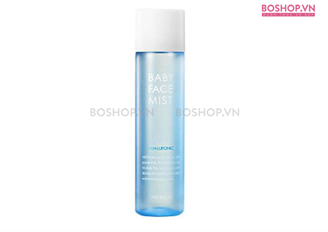 Xịt khoáng dưỡng ẩm Aritaum Baby Face Mist Hyaluronic 130ml