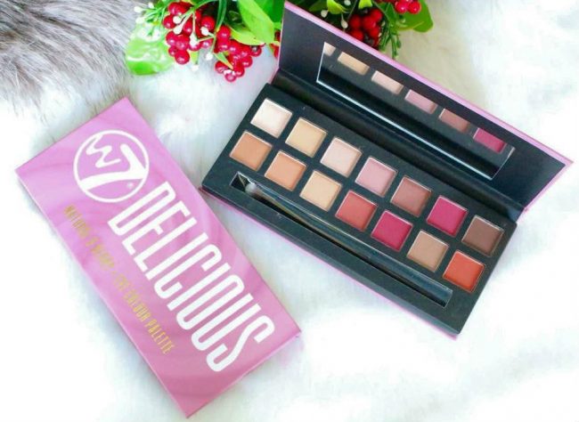 Bảng phấn mắt W7 Delicious Natural & Berry tổng hợp 14 màu tone ưa thích