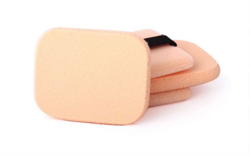 Bông phấn ứớt vuông nhỏ Vacosi BP04