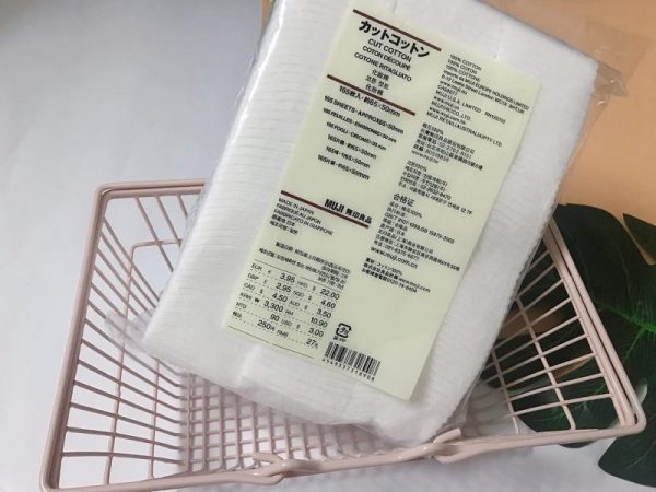 Bông tẩy trang Muji
