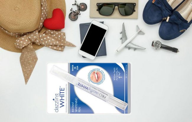 Bút tẩy trắng răng Dazzling White Instant Whitening Pen hương vị bạc hà thơm mát, sảng khoái, dễ chịu