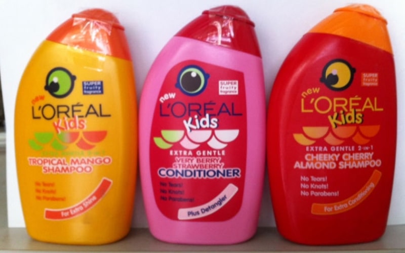 Dầu gội trẻ em L’Oreal Kids Cheeky Cherry Almond 250ml không làm cay mắt