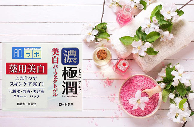 Dưỡng ẩm trắng da Hada Labo Koi-Gokujyun Perfect Gel 100gr