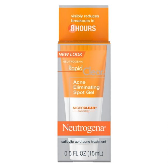 Gel chấm mụn Neutrogena Rapid Clear Acne Eliminating Spot Gel 15ml