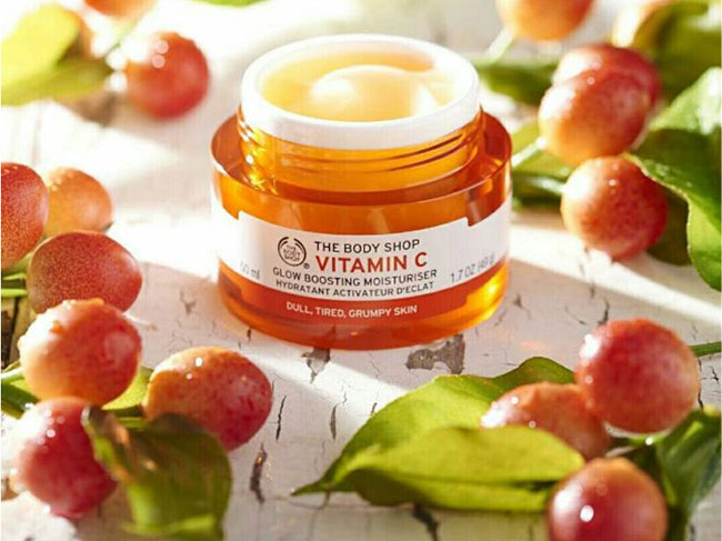 Kem dưỡng ẩm The Body Shop Vitamin C 49gr an toàn cho da