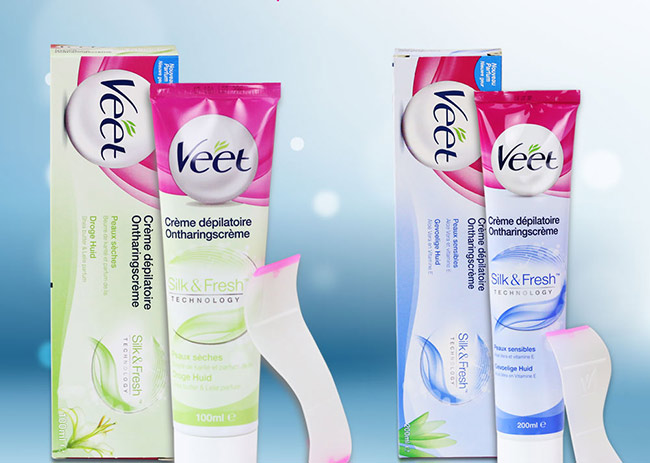 Kem tẩy lông Veet Hair Removal Cream 200ml không gây hại cho da