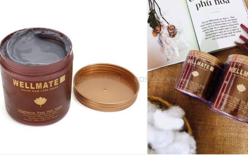 Kem ủ làm mượt tóc Wellmate Vegetative Peat Hair Mask
