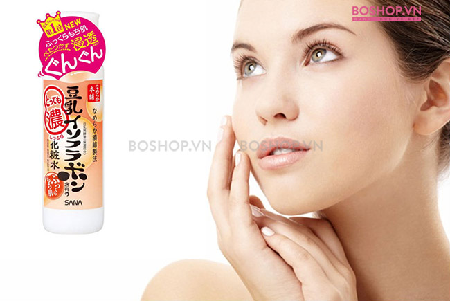 Lotion Sana Nameraka Isoflavone Super Moisture dưỡng ẩm sâu cho da